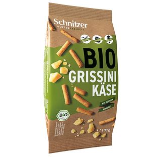 Schnitzer BIO Grissini Käse 100GR
