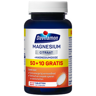 Davitamon Magnesium Citraat Tabletten 60TB
