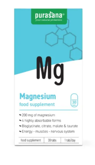 Purasana Mg Magnesium Tabletten 30TB