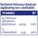 Davitamon Foliumzuur met Vitamine D3 Smelttabletten 84TB