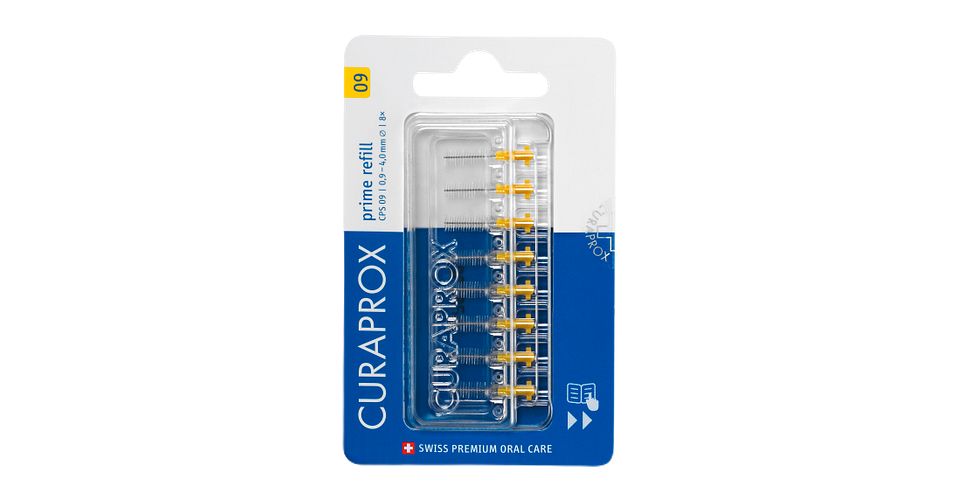 Curaprox Prime Refill 09 Rager (8st) | De Online Drogist