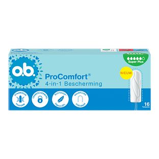 OB ProComfort Advanced Tampons Super Plus 16ST