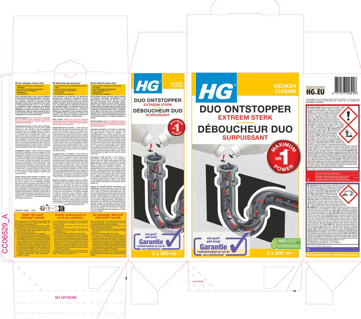 Keuken Duo Ontstopper - extreem sterk afbeelding van document #1, label