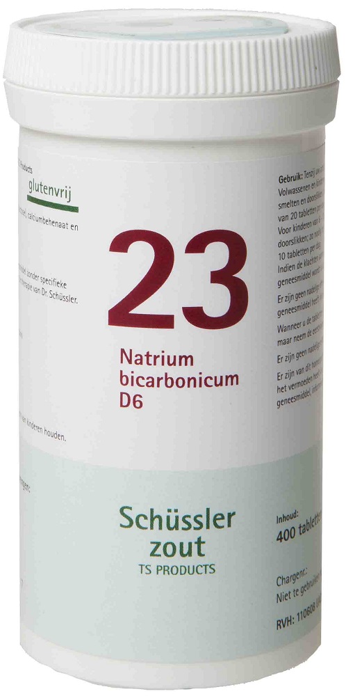 Pfluger Celzout 23 Natrium Bicarbonicum D6 Tabletten afbeelding