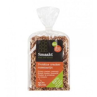 Smaakt Less Carb Crackers Rozemarijn 200GR