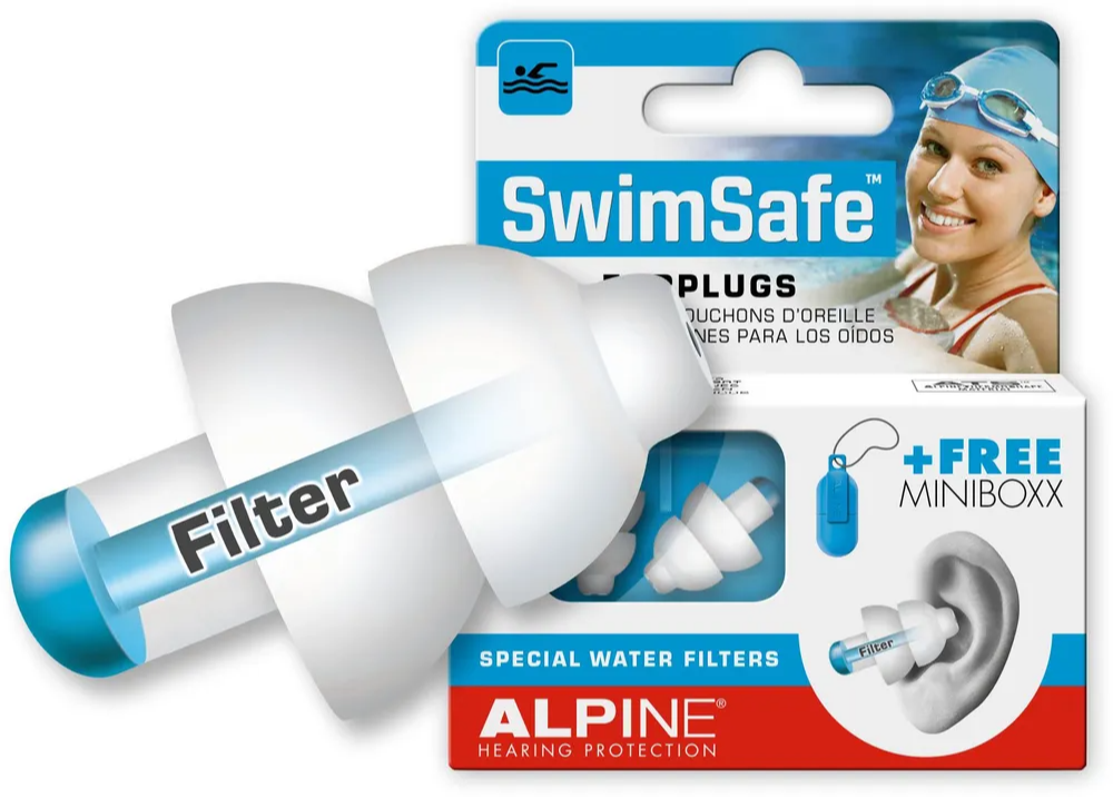 Alpine SwimSafe Special Water Filters Oordoppen afbeelding