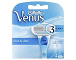 Gillette Venus Close & Clean Scheermesjes 4ST Gillette Venus Close & Clean Scheermesjes 4ST