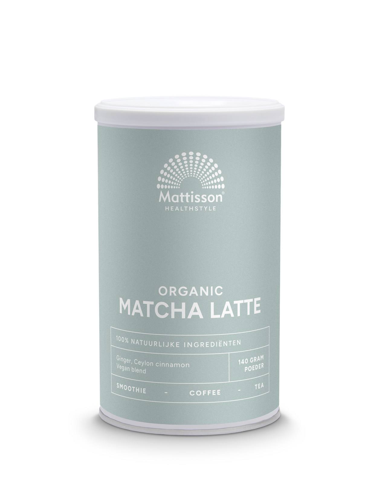 Mattisson HealthStyle Matcha Latte Vegan Blend 140GR