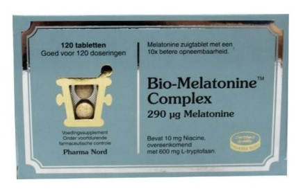 Pharma Nord Bio-Melatonine Complex 290 mcg Zuigtabletten 120TB