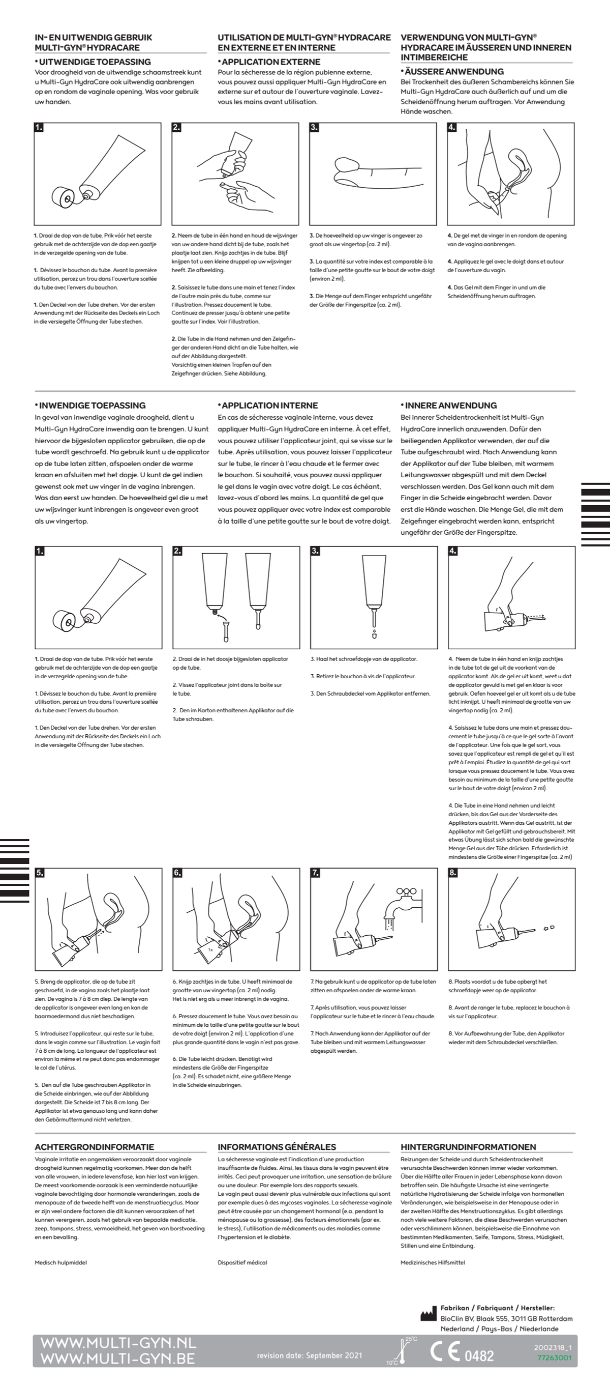 HydraCare Gel afbeelding van document #2, instructions