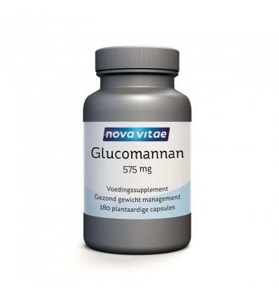 Nova Vitae Glucomannan Konjac Afslankpillen 180st afbeelding