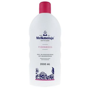 Melkmeisje Pioenroos Bad- en Douchecrème 2LT Melkmeisje Pioenroos Bad- en Douchecrème 2LT