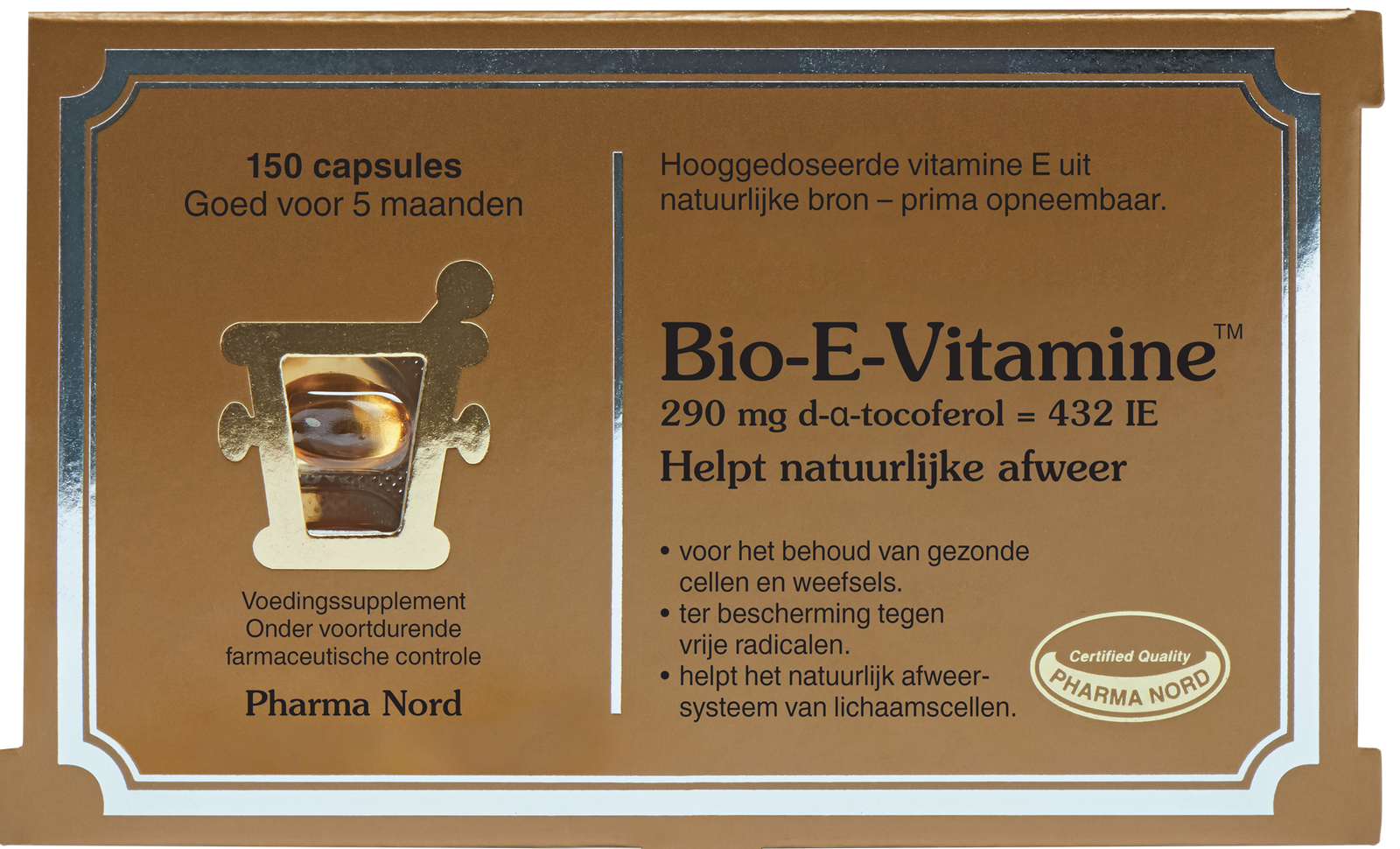 Pharma Nord Bio-E-Vitamine 290MG Capsules 150CP