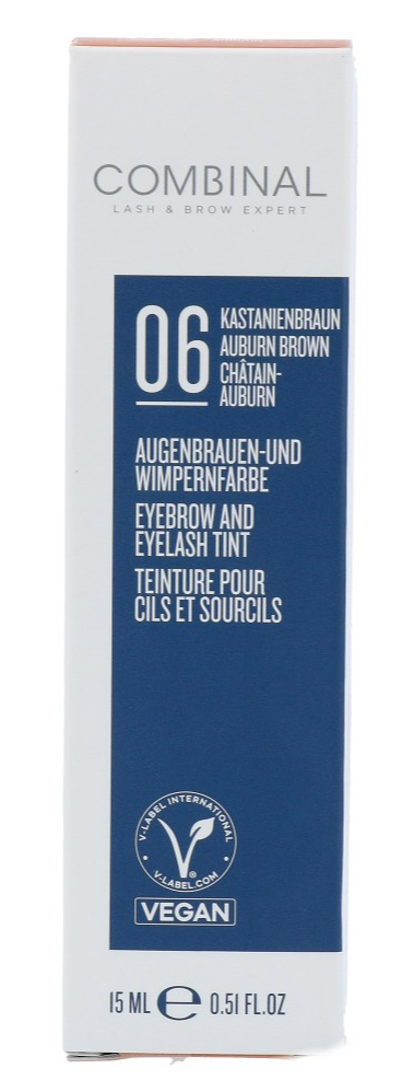 Combinal Eyebrow and Eyelash Tint 06 - Auburn Brown afbeelding
