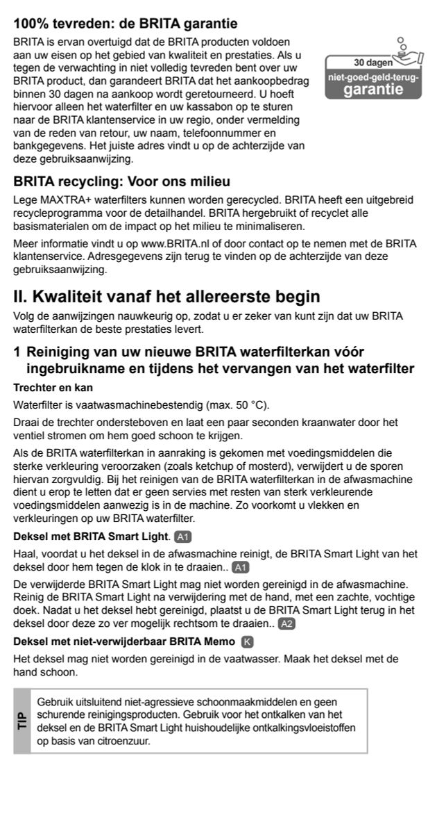 Marella Waterfilterkan Wit + 12 Maxtra Filterpatronen afbeelding van document #21, instructions