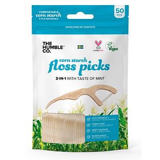 The Humble Co. Floss Pick 2-in-1 1ST The Humble Co. Floss Pick 2-in-1 1ST