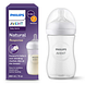 Avent Natural Response Babyfles 3-6 Maanden 260ml 1ST voorkant verpakking met fles