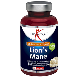 Lucovitaal Lion's Mane Capsules 90CP
