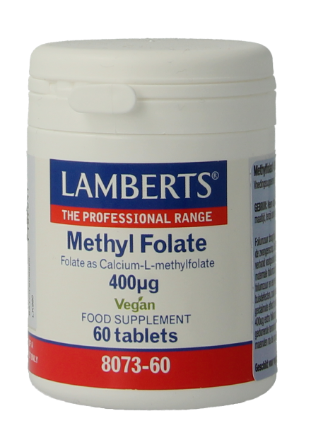 Lamberts Methylfolaat 400mcg Tabletten afbeelding 1