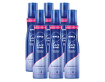 Nivea Care & Hold Styling Mousse Voordeelverpakking 6x150ML Nivea Care & Hold Styling Mousse Voordeelverpakking 6x150ML