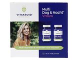 Vitakruid Multi Dag & Nacht Vrouw 100% Vegan 2 x 30 60TB