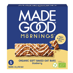 Made Good MadeGood Mornings Blueberry Soft Baked Oat Bars 5ST