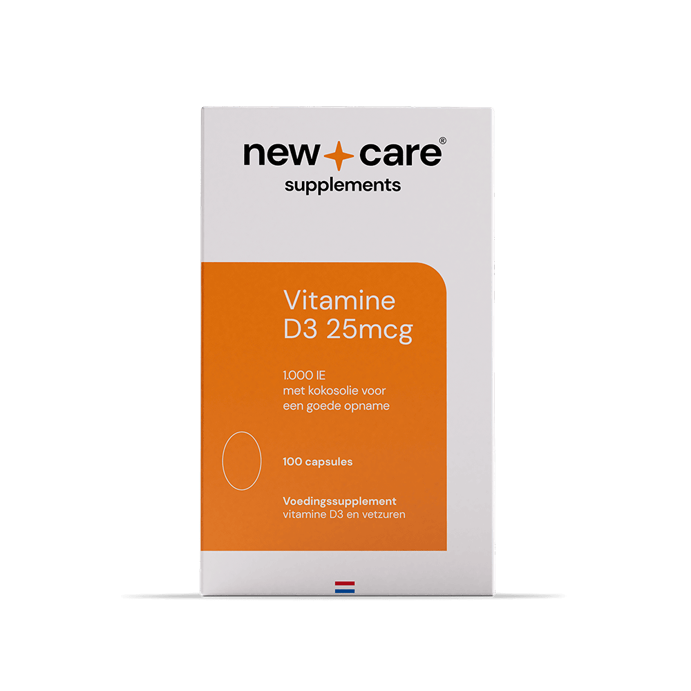 New Care Vitamine D3 25mcg Capsules
