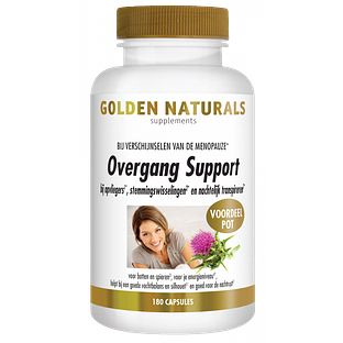 Golden Naturals Overgang Support Capsules 180VCP Golden Naturals Overgang Support Capsules 180VCP