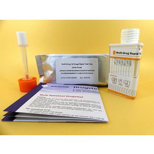 Testjezelf.nu Testjezelf Speeksel Drugstest Multi 14 2ST