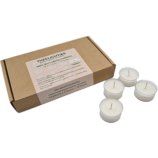 Soylites Natural Theelichtjes – 100% koolzaadwas 14ST Soylites Natural Theelichtjes – 100% koolzaadwas 14ST