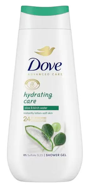 Dove Hydrating Care Shower Gel Aloe & Birch Water