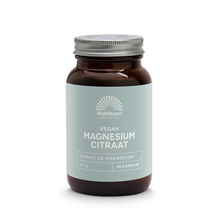 Mattisson HealthStyle Absolute Magnesium Citraat Capsules 60CP