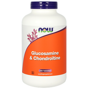 NOW Glucosamine & Chondroïtine Tabletten 240ST
