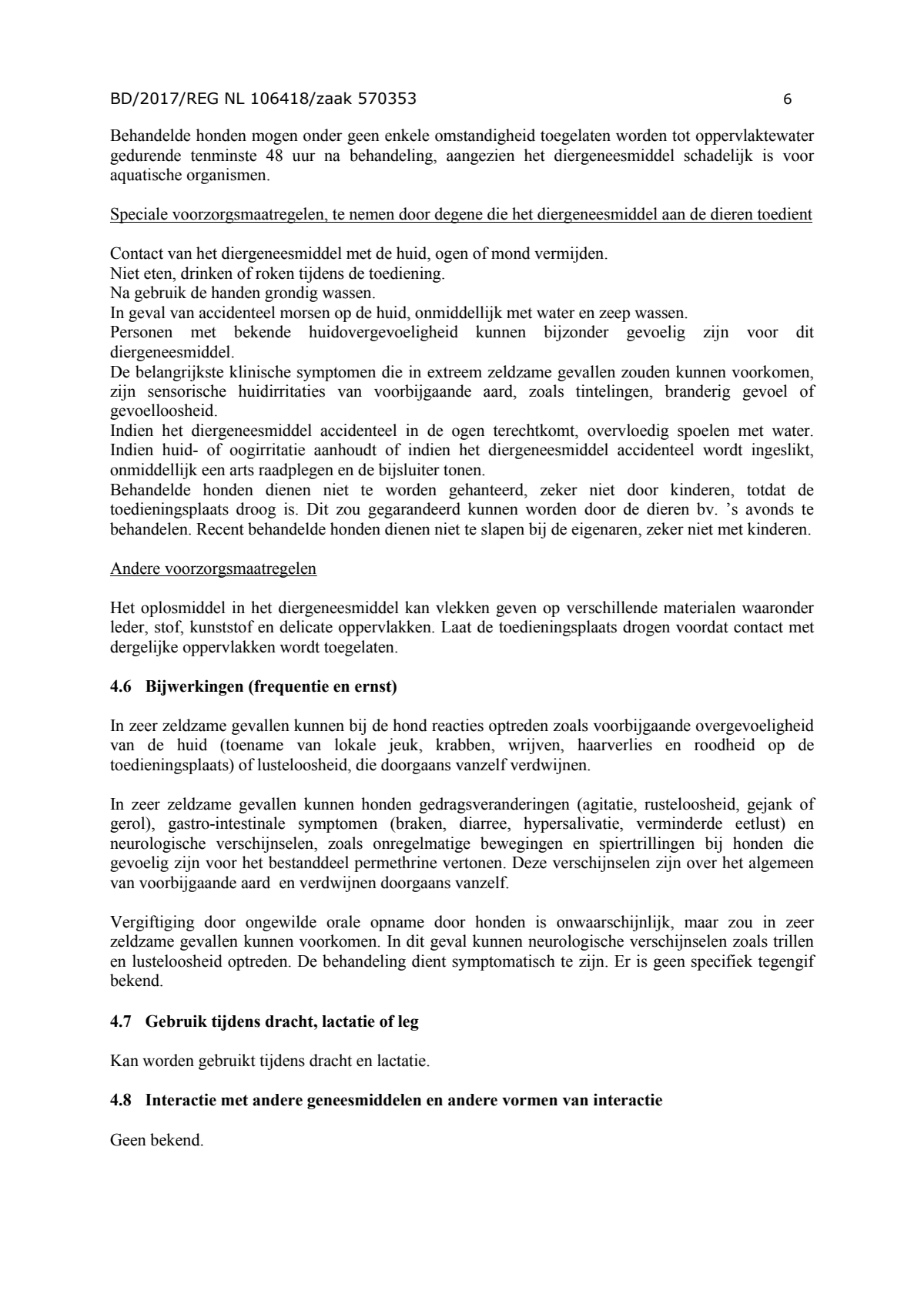 Hond 250/1250 Spot-on Solution afbeelding van document #6, instructions