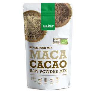 Purasana Vegan Maca Cacao Raw Powder Mix 200GR