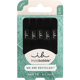 Invisibobble Hair Tie Black 5ST