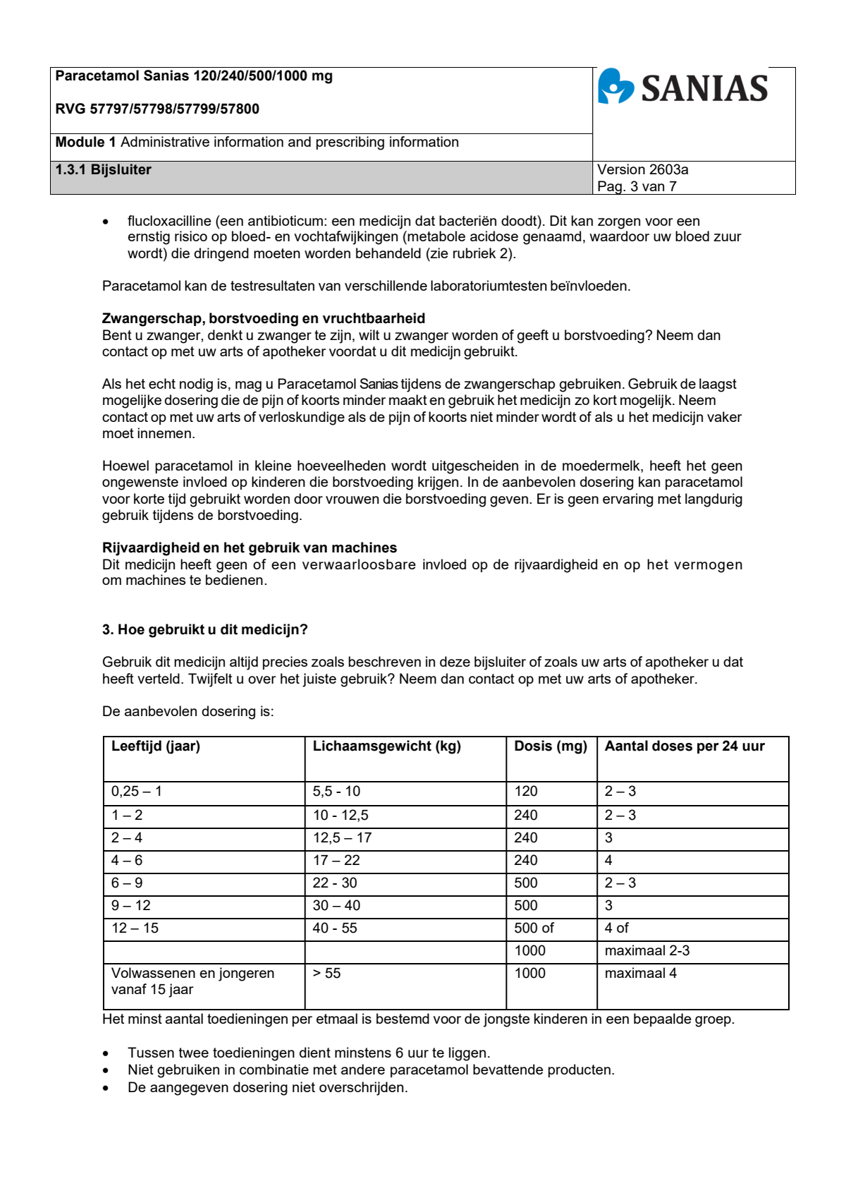 Paracetamol Zetpil 240mg afbeelding van document #3, leaflet