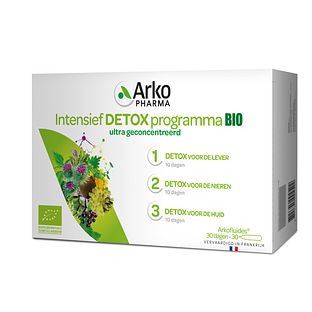 Arkopharma Intensief Detox Programma Bio Drinkampullen 30ST