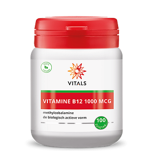 Vitals Vitamine B12 1000mcg Zuigtabletten 100TB