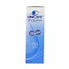 Unicare Alles-in-één Vloeistof Zachte Contactlenzen + Lenzenhouder 360ML zijkant verpakking