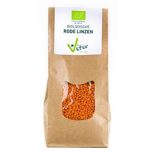 Vitiv Biologische Rode Linzen 500GR