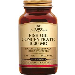 Solgar Fish Oil (Visolie) Concentrate 1000 mg Softgels 120SG