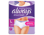 Always Discreet Pants L 7ST