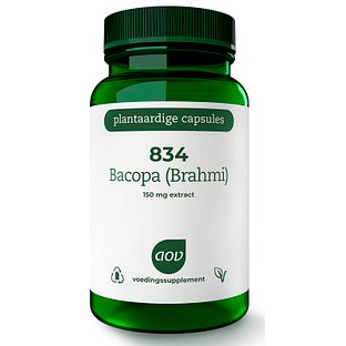 AOV 834 Bacopa Brahmi Vegacaps 60VCP