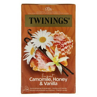Twinings Camomile, Honey & Vanilla Thee 20ZK
