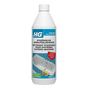 HG Badkamer Hygiënische Whirlpool Reiniger 1LT HG Badkamer Hygiënische Whirlpool Reiniger 1LT