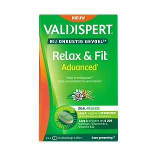 Valdispert Relax & Fit Advanced Tabletten 24TB Valdispert Relax & Fit Advanced Tabletten 24TB