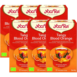 Yogi Tea Tangy Blood Orange Bio Multiverpakking 6x17ST