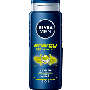 Nivea Men Energy 3-In-1 Shower Gel 500ML