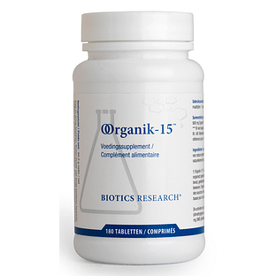 Biotics Oorganik-15 Tabletten 180TB